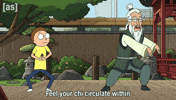 Flowing Rick And Morty GIF by Adult Swim