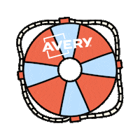 Summer Lifesaver Sticker by Avery Products