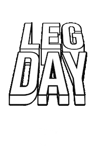gym leg day Sticker by Gymshark