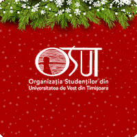 Christmas Holiday GIF by Organizația Studenților din Universitatea de Vest din Timișoara