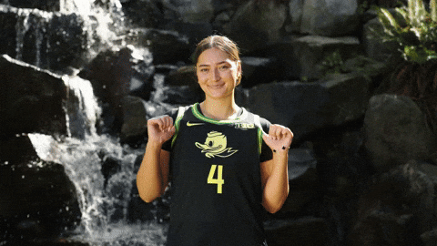 Womens Basketball Oregon GIF by GoDucks