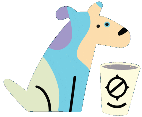 Bay Area Cafe Sticker by Andrew Haener