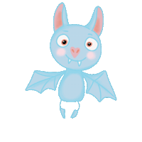 Halloween Bat Sticker