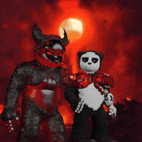 Dark Panda GIF by Endangered Labs