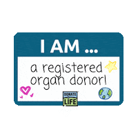 Savelives Organdonation Sticker by Donor Network of Arizona (DNAZ)