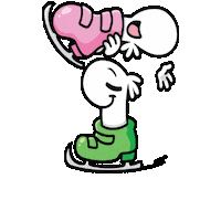 Paulchen Eiskunstlaufen Sticker by Paulberger