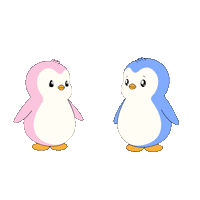 Love Me Flirt Sticker by Pudgy Penguins