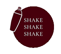 LebarA2-Bordeaux shake cocktail cocktails bartender Sticker