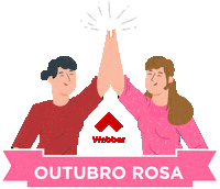 Pink Life Sticker by WEBBER ACABAMENTOS