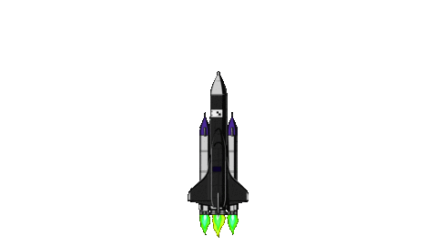 Pixel Space Sticker by UvenGames