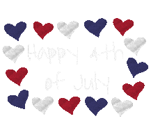 Fourth Of July Usa Sticker