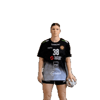 Handball Frauenhandball Sticker by Roedertalbienen