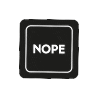 Nope Sticker