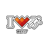 Fitness Love Sticker by wefit