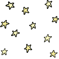 Night Sky Sticker Sticker by patternbase