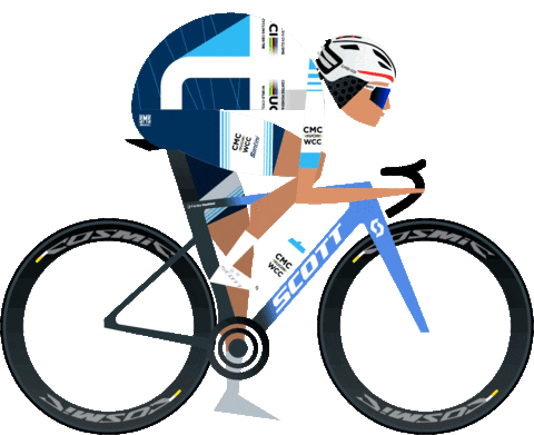 Tour De France Women Sticker by Little James