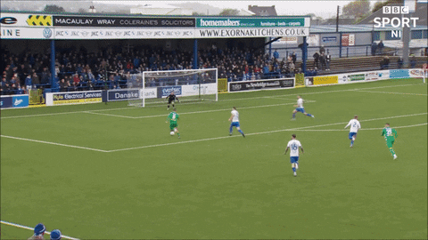 Goal Composure GIF by Cliftonville Football Club
