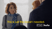 difficult people surprise GIF by HULU