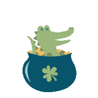 St Patricks Day Rainbow Sticker by Experience Kissimmee