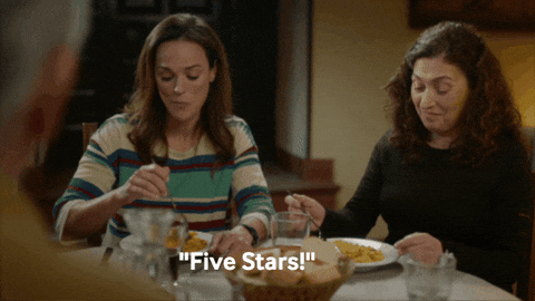 Camino De Santiago Dinner GIF by Hallmark Channel