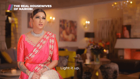 Real Housewives Flames GIF by Showmax