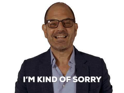 Sorry Sticker by GIPHY IRL