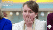 great british baking show cringe GIF by CBC