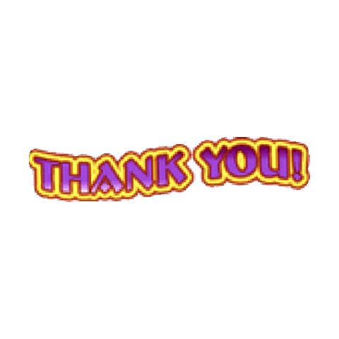 thanks thank you Sticker