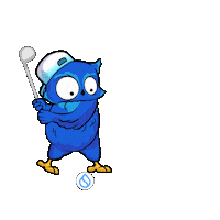 Golf Club Sport Sticker by BigBrains