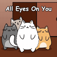All Eyes On You Spotlight GIF by MESA My Emotional Support Animal