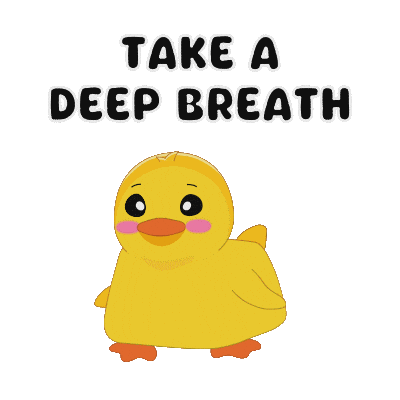 Relaxed Good Vibes Sticker by MeetDuckey