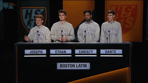 GIF by WGBH's High School Quiz Show