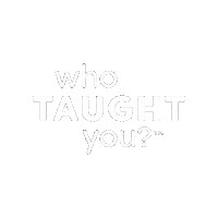 WhoTaughtYou wty who taught you whotaughtyou Sticker