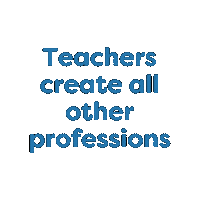 Teachers Educators Sticker by Who Taught You