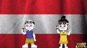 Flag Austria GIF by Zhotcita