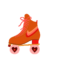 Heart Valentine Sticker by Lauren Fox