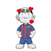 Red Earring Monkey Sticker by Zhot