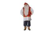 Santa Claus No Sticker by The Elves!