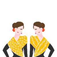 las_hermanas logo Guiño paprika seasoning Sticker