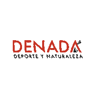 denadadeporteynaturaleza barranquismo denada lavera jaraiz Sticker