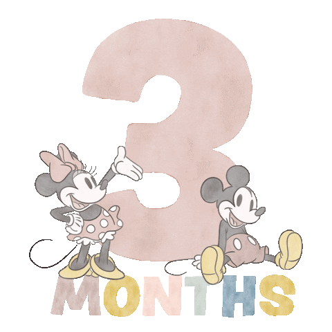 DisneyBaby giphyupload disney milestone baby milestone Sticker