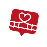 Heart Railway Sticker by Allianz pro Schiene