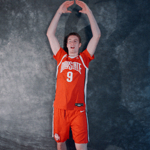 Basketball Buckeye GIF by Ohio State Athletics