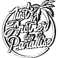 Just Another Day In Paradise Hawaii Sticker by 808 ALL DAY