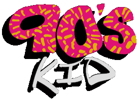 90S Kid Sticker