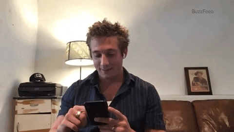Jeremy Allen White Thirst GIF by BuzzFeed