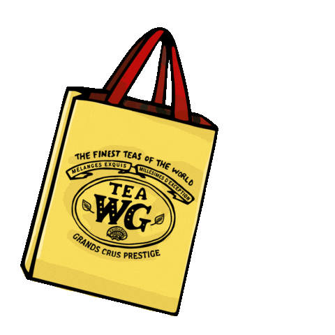 TeaWG giphyupload bag shoppingbag teawg Sticker