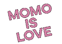 byprenca love momo nepal byprenca Sticker