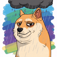 Shiba Inu Illustration GIF by Doge Pound