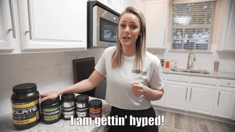 TheRealKagedMuscle giphyupload hype hyped supplements GIF